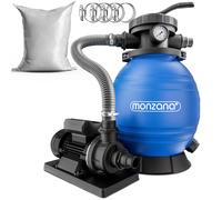 Depuradora piscina filtro de arena 10200L/h depósito XL