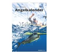 Der große Angelkalender 2027: Wandkalender 29,7x42 cm mit 12 Angelmotiven, Tipps und Platz für Notizen