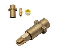 DERASL Adaptador de latón 1/4 y conector de pistola de espuma de plástico, el adaptador de pistola de espuma es adecuado para la lavadora de automóviles Karcher K series K2 K3 K4 K5 K6 K7