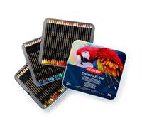 Derwent 2306014 - Estuche de 72 Lápices Chromaflow, Núcleo de 3.5 mm y Gran Dureza, Textura Suave y Fácil de Mezclar, Ideal para Dibujar, Pintar y Colorear, Calidad Profesional