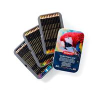 Derwent Chromaflow Estuche de 36 Lápices, Núcleo de 3.5mm y Gran Dureza, Textura Suave y Fácil de Mezclar, Ideal para Dibujar, Pintar y Colorear, Calidad Profesional, 2306012