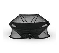 Deryan Cama infantil de viaje Pop Up - desde el nacimiento hasta los 1,5 años - ligera y compacta - en 2 segundos - cuna de viaje para bebé - Incluye mosquitera y bolsa de viaje - Negro