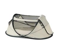 Deryan Cuna de Viaje Reisebett - BabyBox - Pop up - Leicht, Kompakt und Faltbar - Aufgeklappt in Nur 2 Sekunden - Mit Moskitonetz und Tragetasche - Crema