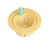 Desagüe de lavabo, función de vaciado a presión, protección contra obstrucciones y bonito diseño, cesta de filtro de filtro para el hogar, para oficinas, apartamentos y hoteles