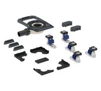 Desagüe de plato de ducha Geberit con cinco pies, integrado para el plato de ducha CleanFloor30, altura del agua de sellado 30 mm, 551.556.00.1