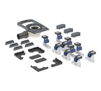 Desagüe de plato de ducha Geberit con diez pies, integrado para el plato de ducha CleanFloor30, altura del agua de sellado 50 mm, 551554001 - CM