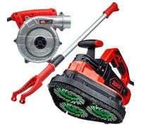 Desbastadora Universal SENDI TRIPPLE GS - Lijadora de Superficies como Hormigon, Adhesivo, Pintura etc - Tres ejes Giratorios Intercambiables - Motor Potente - 2450 W y 230V - Incluye Pulimiento (3)