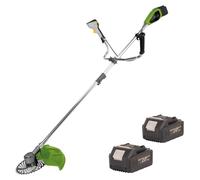 Desbrozadora a batería Procraft PTA-41-BB de 40 V (2 × 20 V), 420 mm, sin escobillas + 2 baterías de 4,0 Ah —sin cargador—