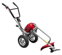 Desbrozadora de gasolina, 51,7 cm³, 1,5 kW, con cabezal de hilo, color negro