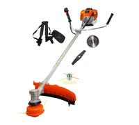 Desbrozadora de Gasolina 58cc Manillar de 32mm + Disco Vidia + Cabezal Aluminio + Disco Triturar SAKAWA 58cc Desbrozadoras