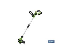 Desbrozadora eléctrica a batería li-ion 18v 10.000 rpm