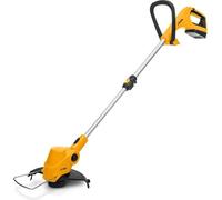 Desbrozadora STIGA GT 100e, kit con un ancho de corte de 25 cm, sistema de corte con un solo hilo, incluye batería Alpina E-Power de 20V