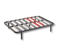 DESCANSIN - Somier con Patas de Acero Anti-Ruido 25cm Altura | Somier para Cama Individual y Camas Matrimoniales Super Resistente y Transpirable | Silencioso +20 Tamaños (105x190)