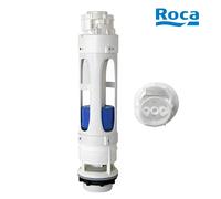 Descargador de cisterna wc Roca D2D AH0003400R original doble pulsador | Kit mecanismo de descarga dos pulsadores