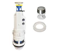 Descargador de cisterna wc universal con pulsador :: Mecanismo de descarga simple interrumpible Tecnoagua T281NS+