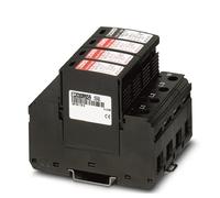 Descargador de sobretensiones AC Tipo 1+2, trifásico, Phoenix, PROTECCIÓN VAL-MS-T1/T2 335/12.5/3+1