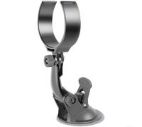 Descongelador portátil para parabrisas de coche con soporte de ventosa | Calentador antivaho de calentamiento rápido para vidrio frontal de automóvil, ventilador antivaho negro ABS para el invierno