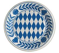 Desconocido-PAPSTAR Servilletas con diseño de Color Azul bávaro, 330 x 330 mm, Medio (12901)