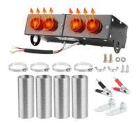 Desempañador De Calentador De Coche De 12V, Ventilador De Calefacción Automático De 4 Orificios, Desempañador De 800W