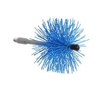 Deshollinador cepillo nylon eje flexible 100 mm.
