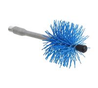 Deshollinador cepillo nylon eje flexible 80 mm.