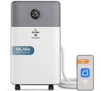 Grunkel Deshumidificador DH-10DT – 10-16L/día Wi-Fi Panel táctil Depósito 2L