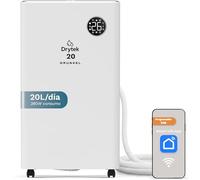 Deshumidificador GRUNKEL DH-20DT 20L/día |Wi-Fi Integrado con App| Depósito 5,5L | Temporizador 24H | Panel Táctil | Apagado Automático | Panel LED | Bajo Ruido <45dB | Refrigerante R290 | Ruedas