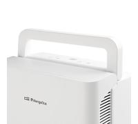 Deshumidificador ORBEGOZO DH 1245 12 L/día | 2,5 L, 36dB, Conexión para desagüe, Hasta 50 m², Blanco, 235 W White