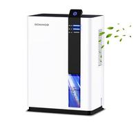 Deshumidificador, ROMMQB 3000ML Deshumificadores de Humedad, Deshumidificador Electrico Pequeño para Sótanos, Baño, Dormitorios, Trastero, Desumidifador Dehumidifier Home con Apagado Auto, 5 Luces