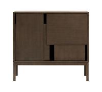 Design House Stockholm Aparador Layer Roble oscuro. 120x110. con patas