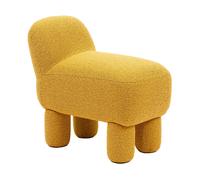 Design House Stockholm Asiento puff Lulu 36x65 cm Yellow