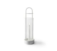 Design House Stockholm Farol para velas Lotus Hurricane blanco
