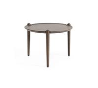 Design House Stockholm Mesa de centro Aria Dark oak. Ø50x37 cm