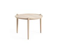 Design House Stockholm Mesa de centro Aria Light oak. Ø50x37 cm