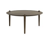 Design House Stockholm Mesa de centro Aria Roble oscuro. Ø90 × 42.5 cm