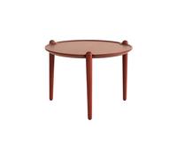 Design House Stockholm Mesa de centro Aria Rojo. Ø50 × 37 cm