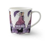 Design House Stockholm Taza con asa Aunt Lavender 40 cl