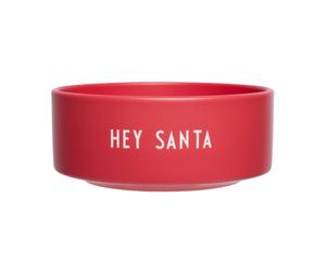 Design Letters Bol snack Design Letters Ø12 cm Santa-faded rose