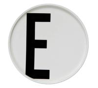 Design Letters Plato con letra Design Letters E