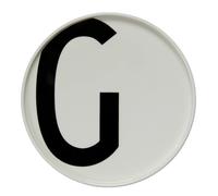 Design Letters Plato con letra Design Letters G