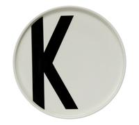 Design Letters Plato con letra Design Letters K