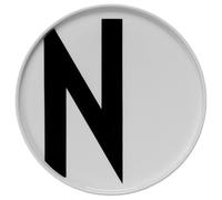 Design Letters Plato con letra Design Letters N