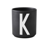 Design Letters Taza negra Design Letters K