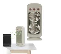 Desktop Cooling Fan, Aire Acondicionado, 4,41 x 3,62 x 11,22 pulgadas Doble Motor Humidificar y portátil Shaking Head, Travel Use for Gym Dormitory Bathrooms Car Bedroom Living Room Office Indoors and
