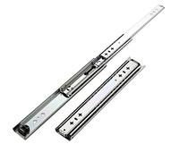 Deslizamiento De Tres Túneles De Servicio Pesado, 53 De Ancho, Soporte De 120 Kg, Riel Industrial De Empuje De Riel De Cajón, Adecuado para Cajones De Contenedores Grandes (Size :60cm)