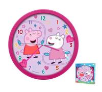 despertador de pared y reloj digital de peppa pig Wall Clock
