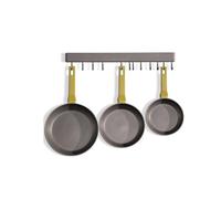Dessino Sartenes Modernas y Antiadherentes,Juego de 3 piezas,Fabricadas con Aluminio Forjado,Set de Sartenes de 20,24,28 cm de Diámetro,Agarre Ergonómico Soft Touch (Verde aguacate)