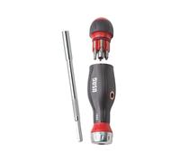 Destornillador combinado USAG 333 K/SH8 puntas de 6 1/4" con trinquete integrado