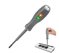Destornillador Comprobador de tensión: destornillador magnético 2 en 1 de 16,8 cm | Bolígrafo detector de potencia | Probador de circuito Ac Dc, herramientas eléctricas, detector de voltaje sin