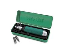 Destornillador de impacto TOPTUL 1/2 ", adaptador para puntas, puntas (2x SL, 2x PH)